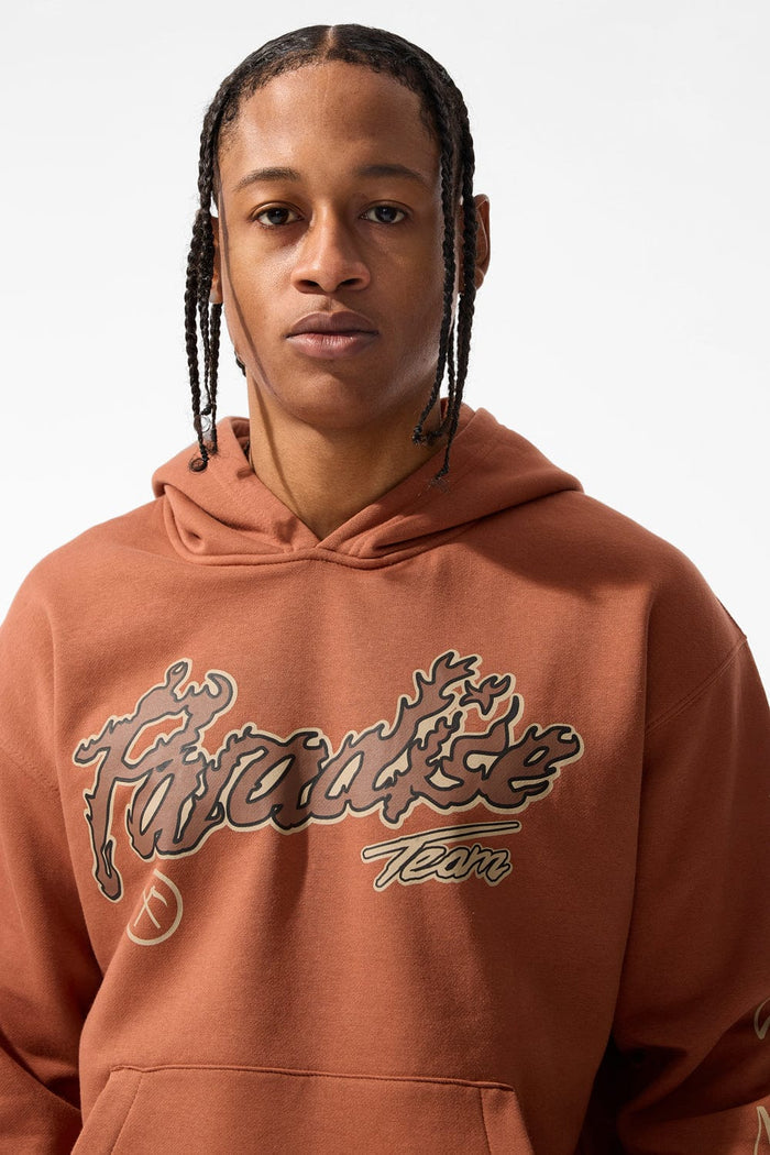 Men's Paradise Tour Pullover Hoodie, Caramel