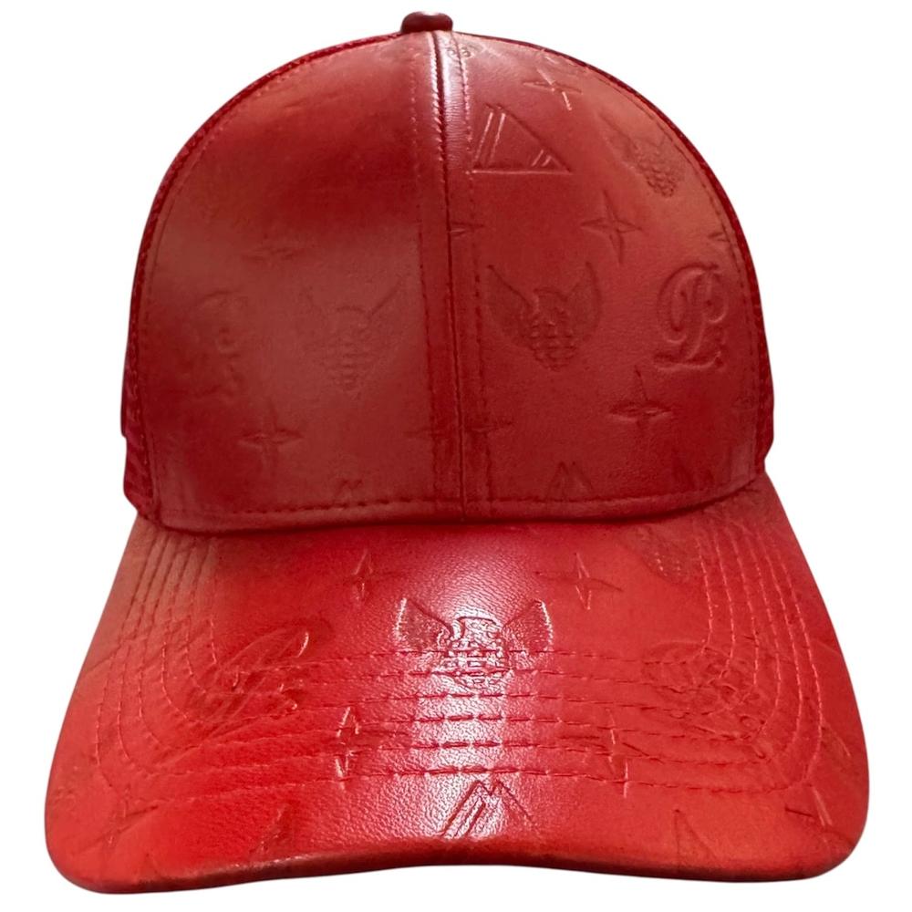 Heritage Trucker Leather Strap, Red