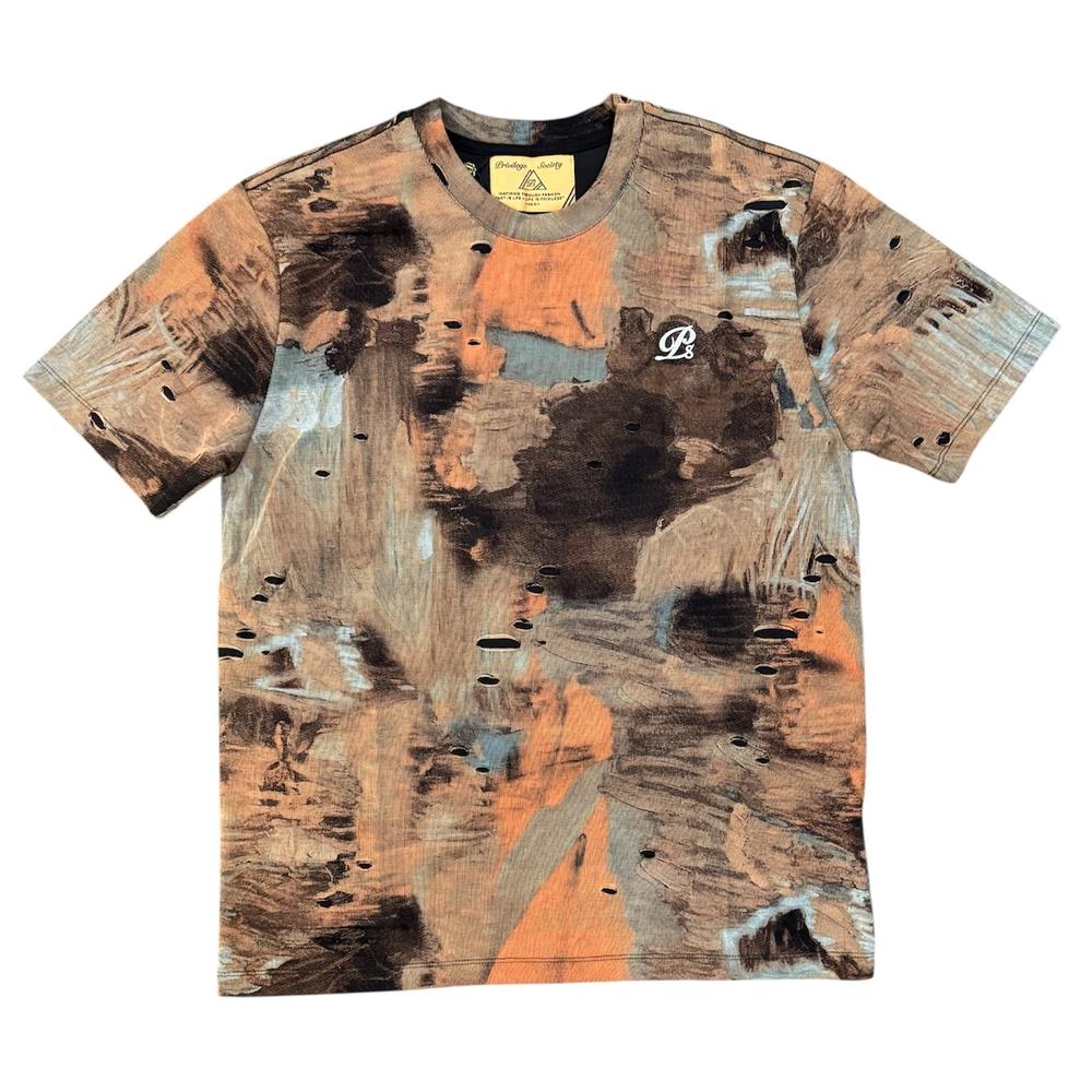Men's Recon Box Tee, Rust