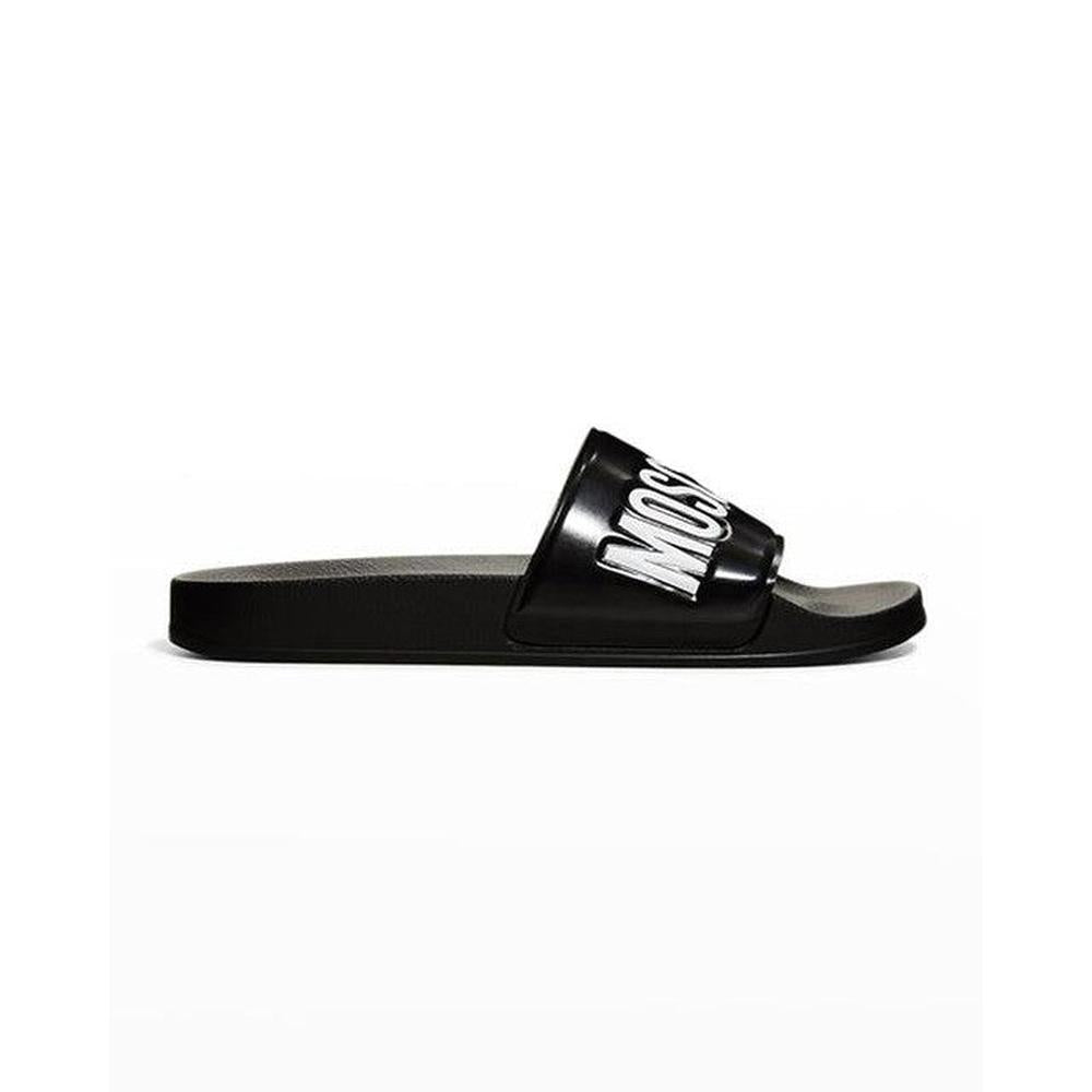 Men's Logo Rubber Pool Slides