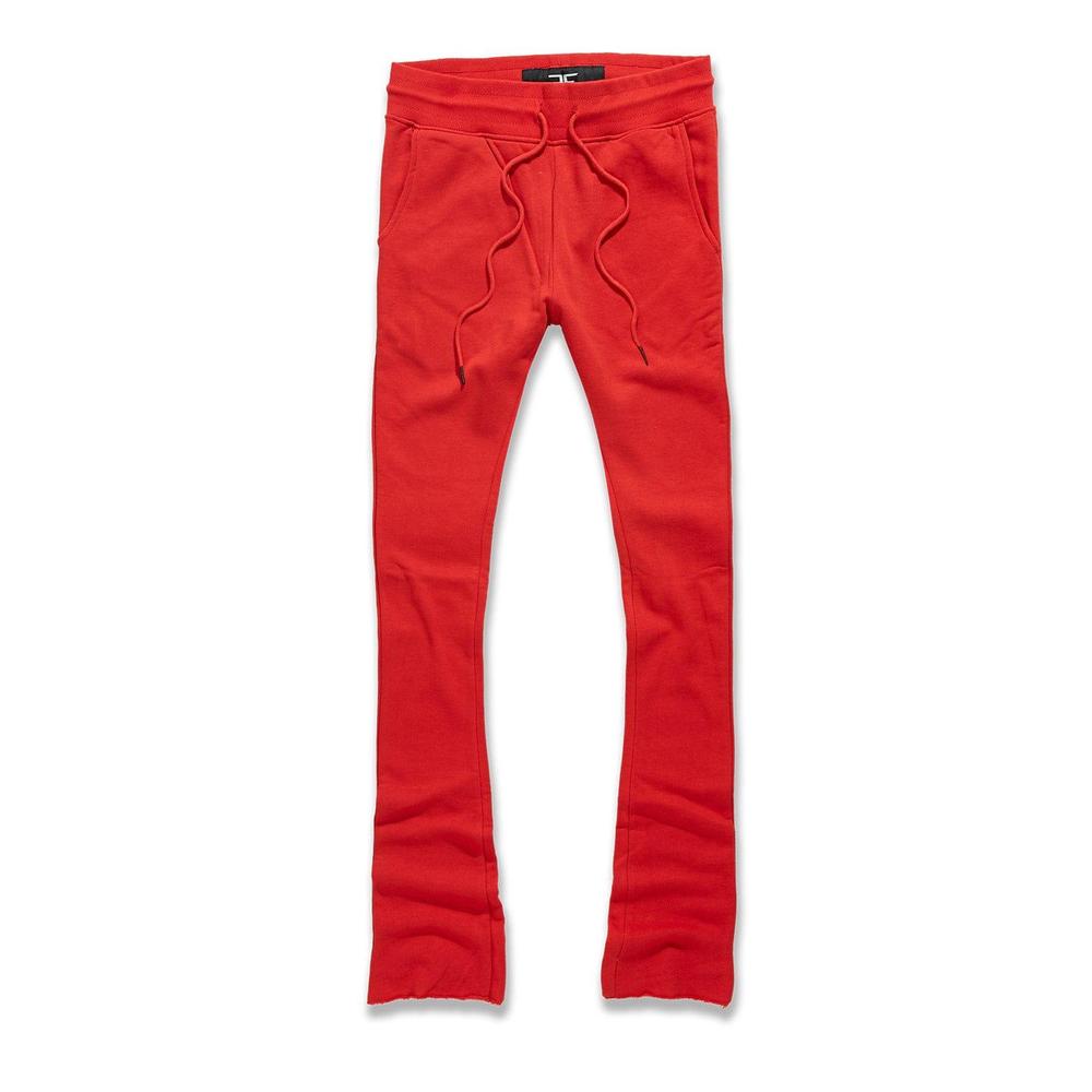 Men's Uptown Stacked Sweatpants, Red