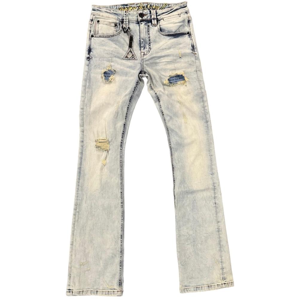 Global Skinny Flare Jeans