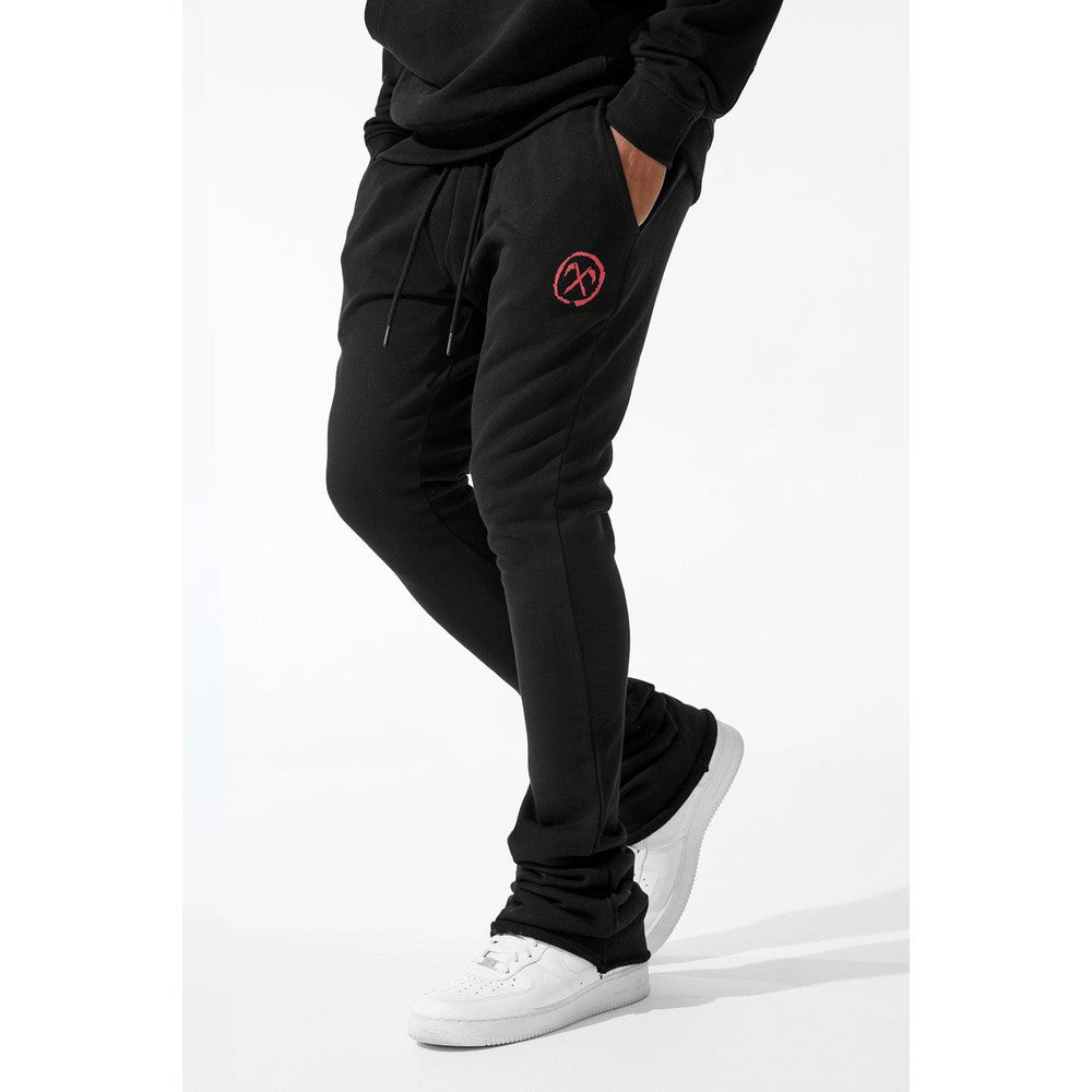 Men's Afterlife Stacked Sweatpants, Noir