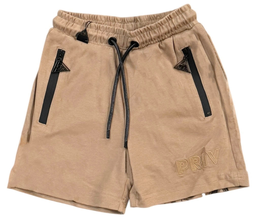Kid's Glory Shorts, Khaki / Black