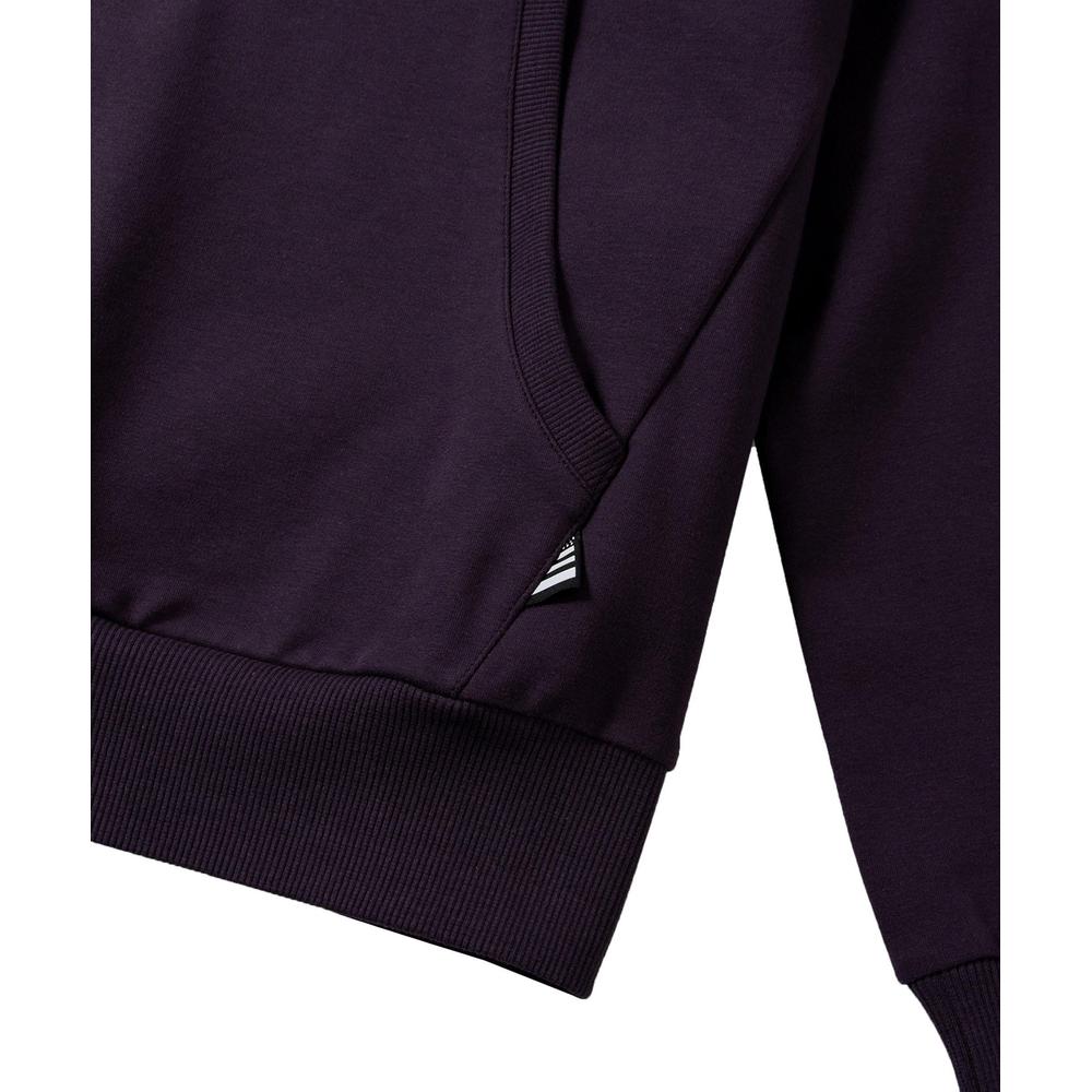 Men's Paper Plane "Solid" Hoodie, Deep Purple - Krush Clothing