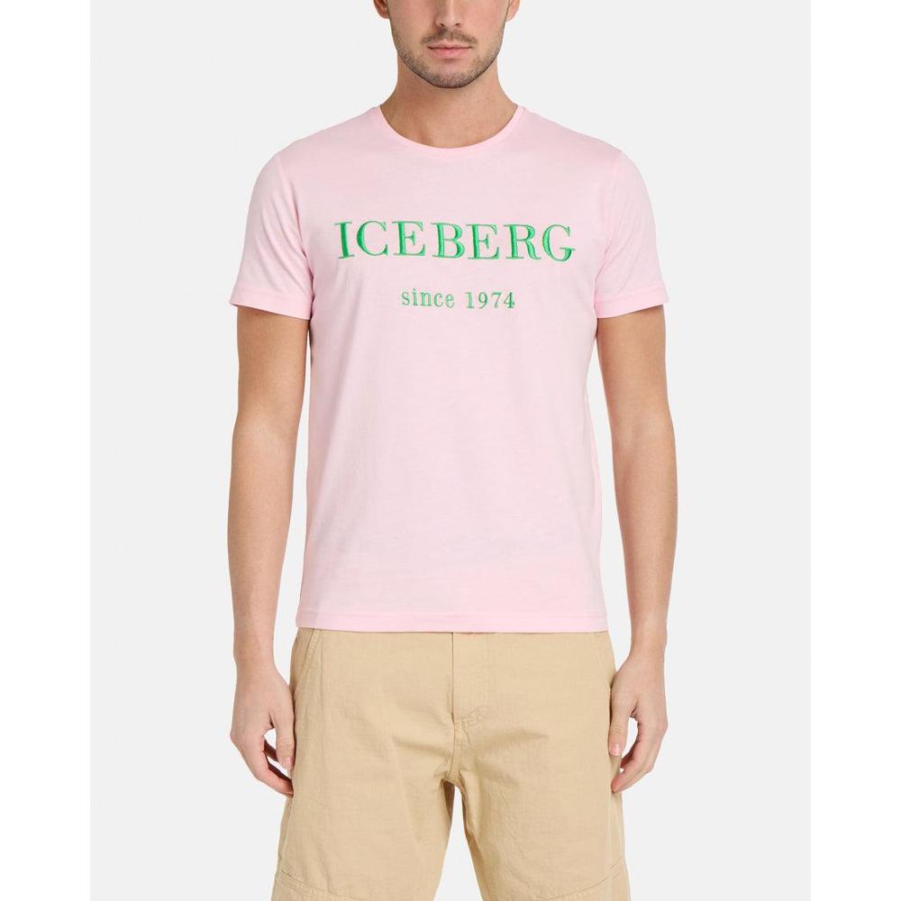 Men's Heritage Logo Pink T-shirt - Krush Clothing
