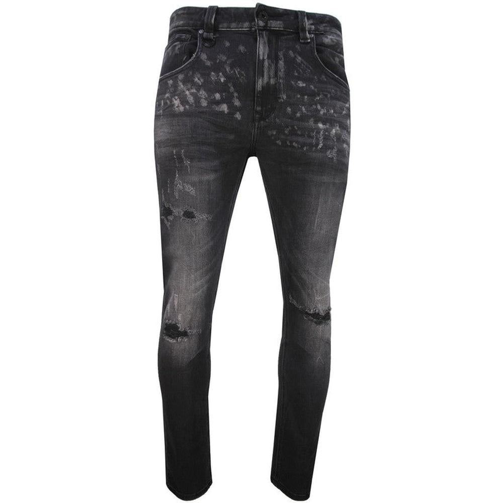 Men's Moon Rocks Skinny Jeans - Krush Clothing