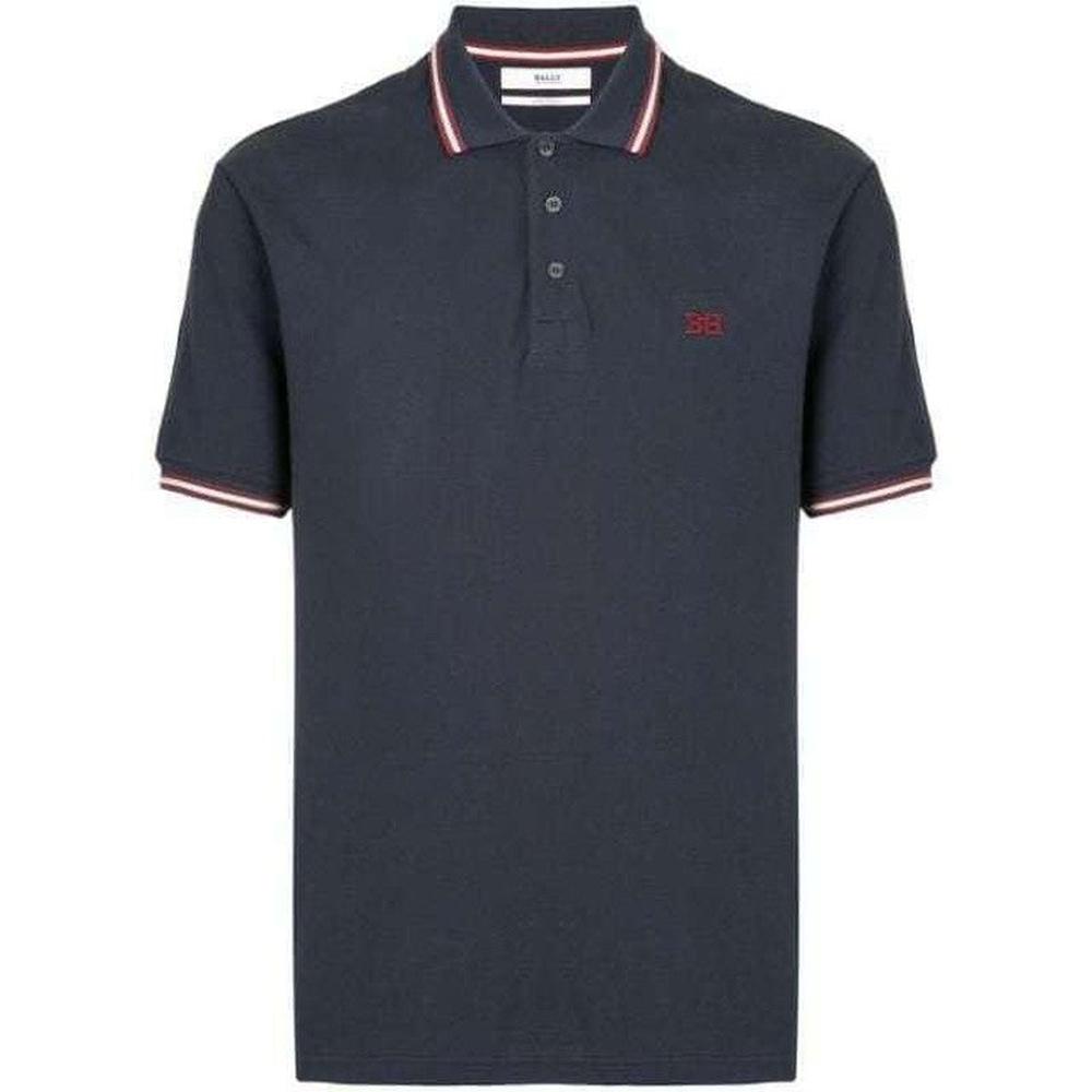 Men's Bally B-Chain Embroidered Polo - Krush Clothing