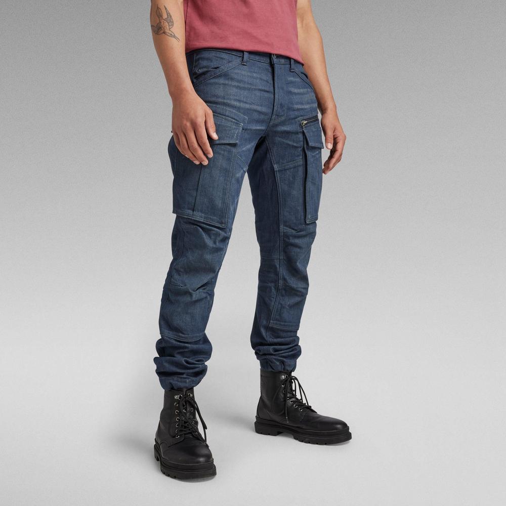 Men's Rovic Zip 3D Regular Tapered Pants - Krush Clothing