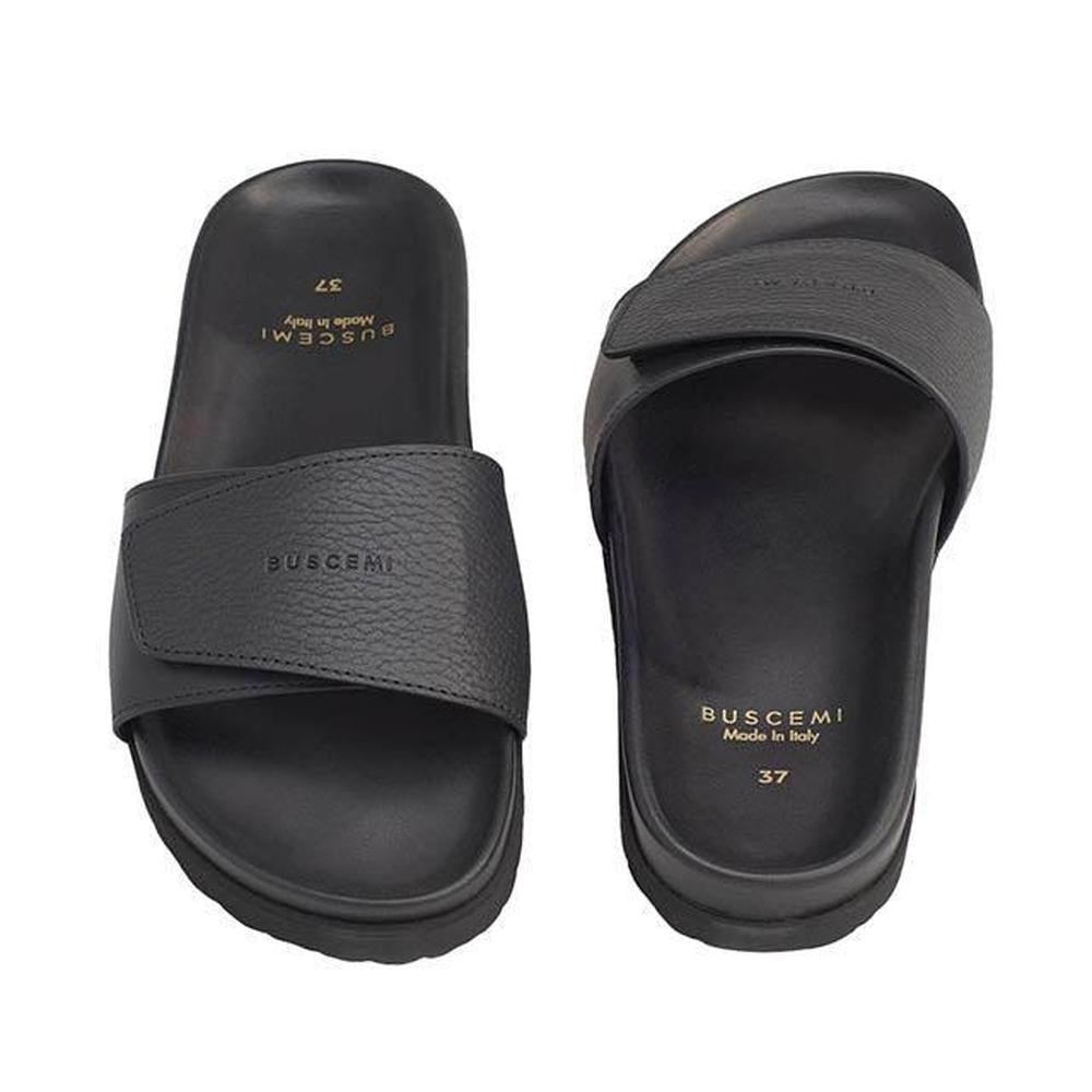 Men's Scratch Leather Slide