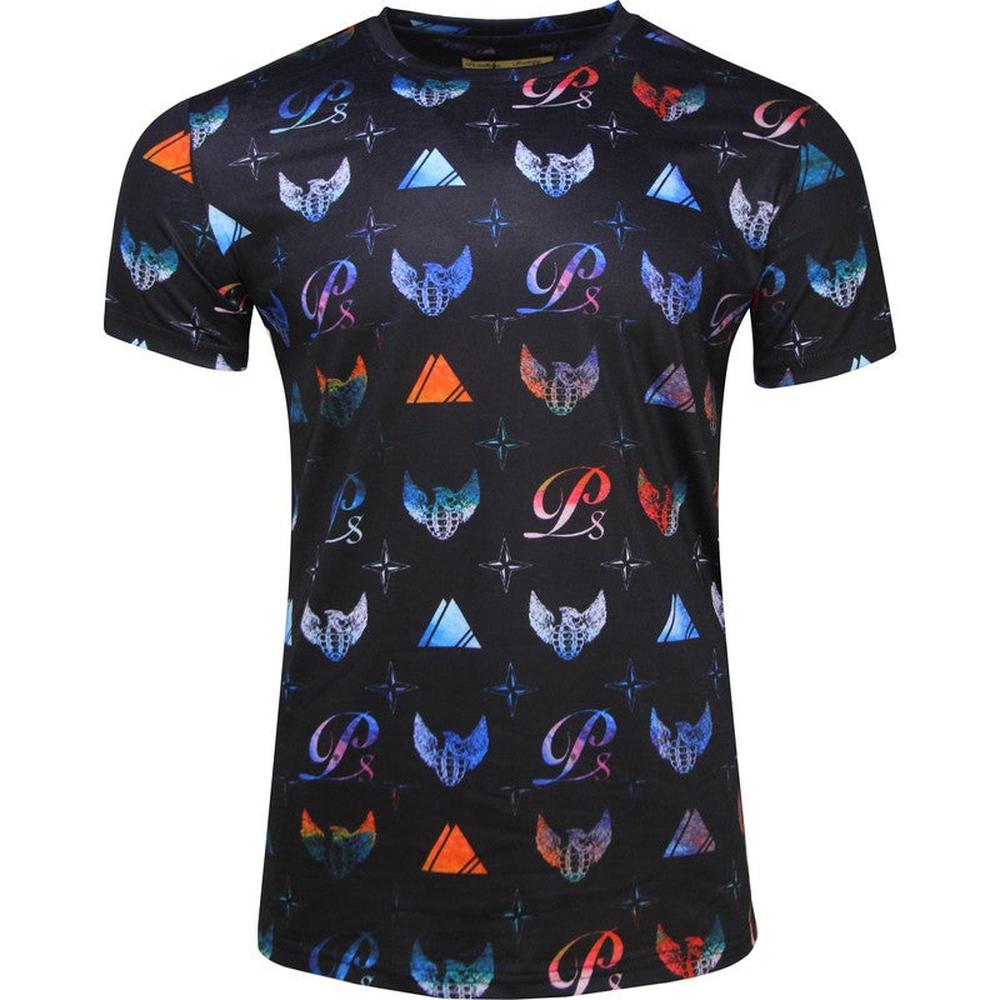Men's Triad Monogram T-shirt - Krush Clothing