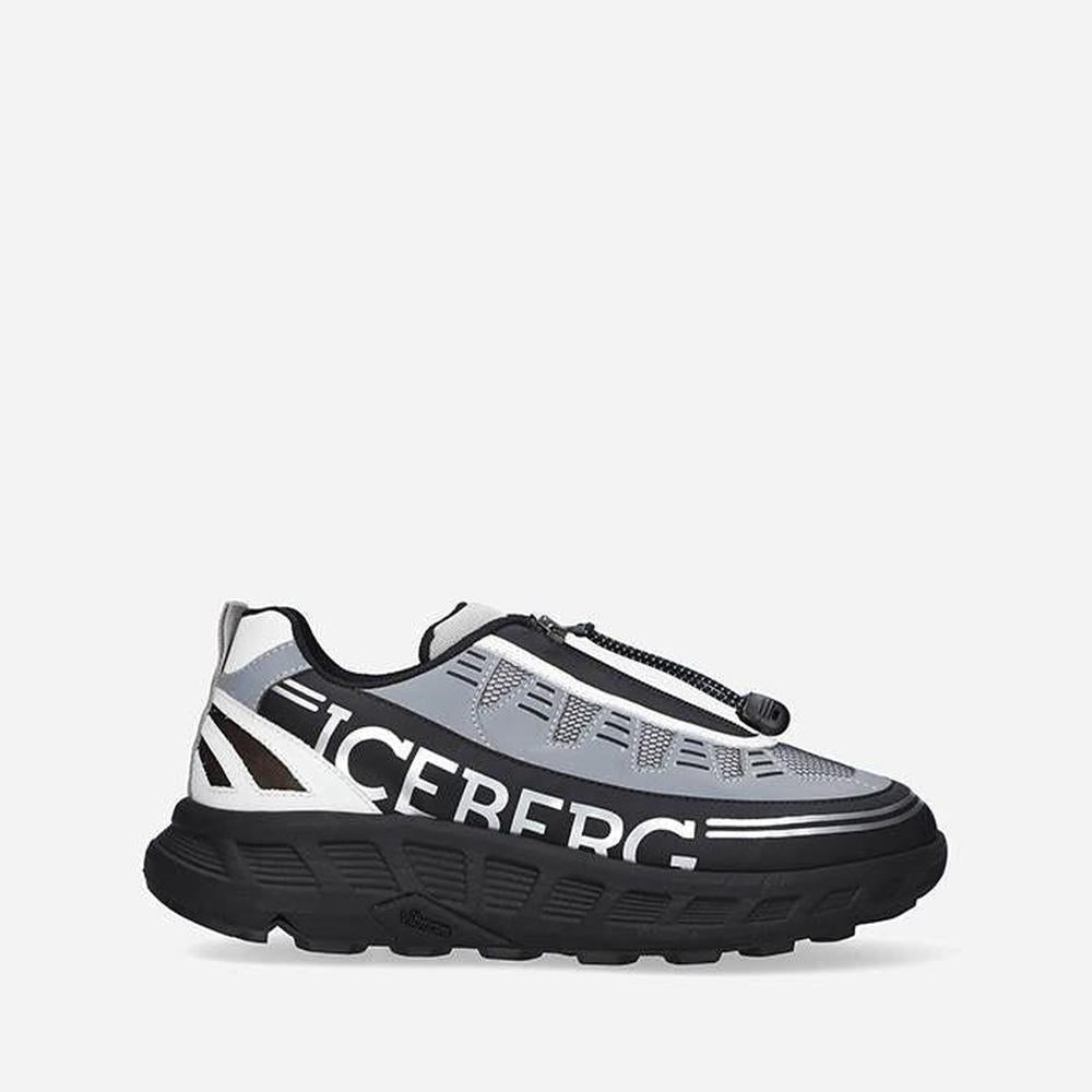 Iceberg Beluz Black Sneakers - Krush Clothing