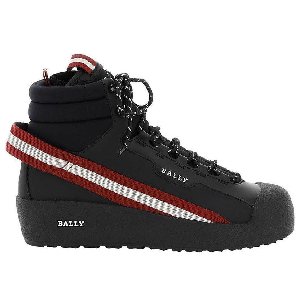Men's Clyde Leather Snow Boots In Black