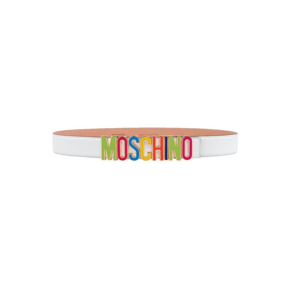 Women's Moschino Multi Color Buckle Belt - Krush Clothing