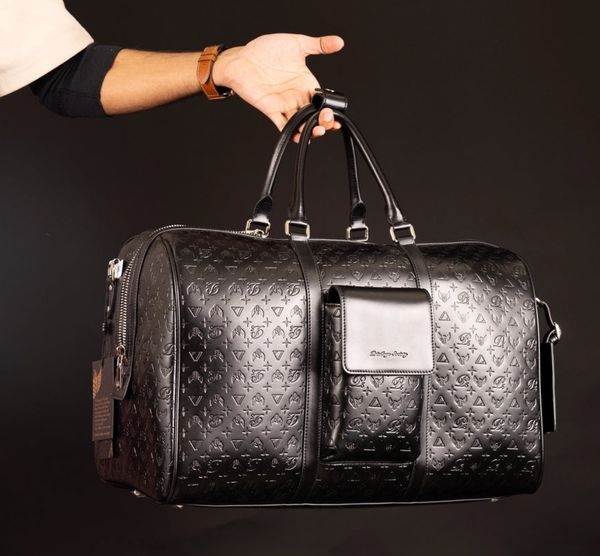 Monogram Leather HC Duffle bag