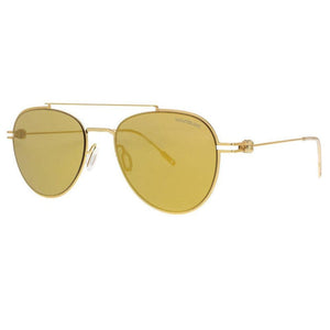 MontBlanc MN0001S Sunglasses, Gold-Gold-Gold