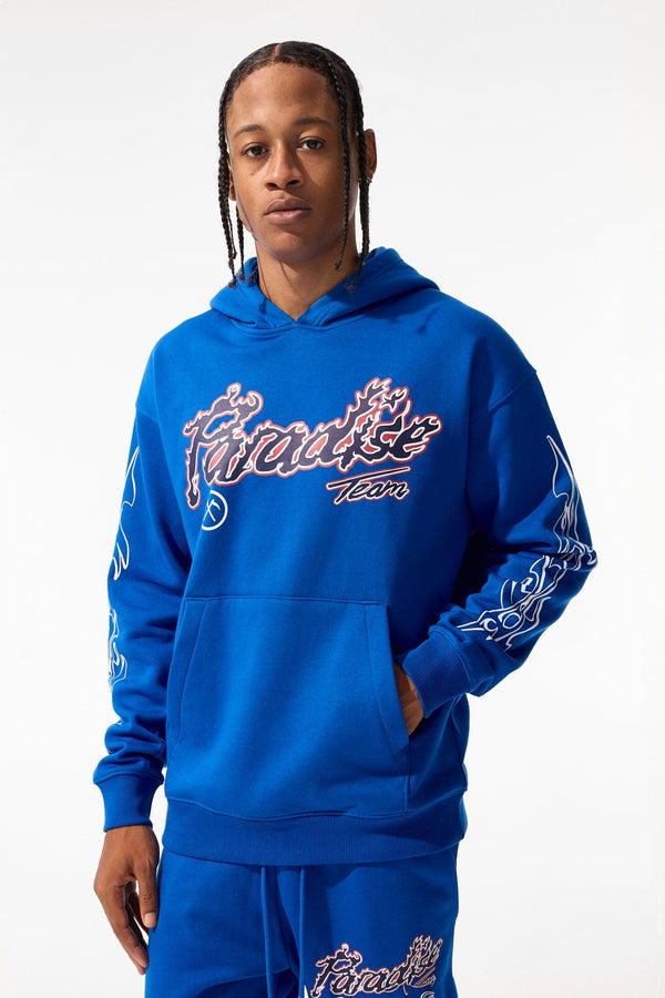 Men's Paradise Tour Pullover Hoodie, Imperial Blue