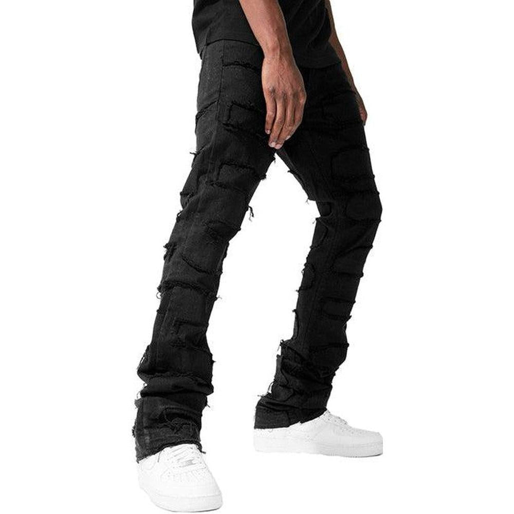 Men's Martin Stacked Python Denim