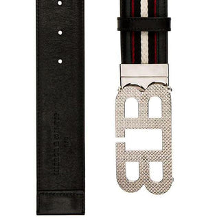 Bally Mirror B Buckle Reversible Leather Belt - Krush Clothing