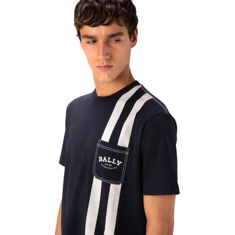 Men's Bally Stripe T-Shirt