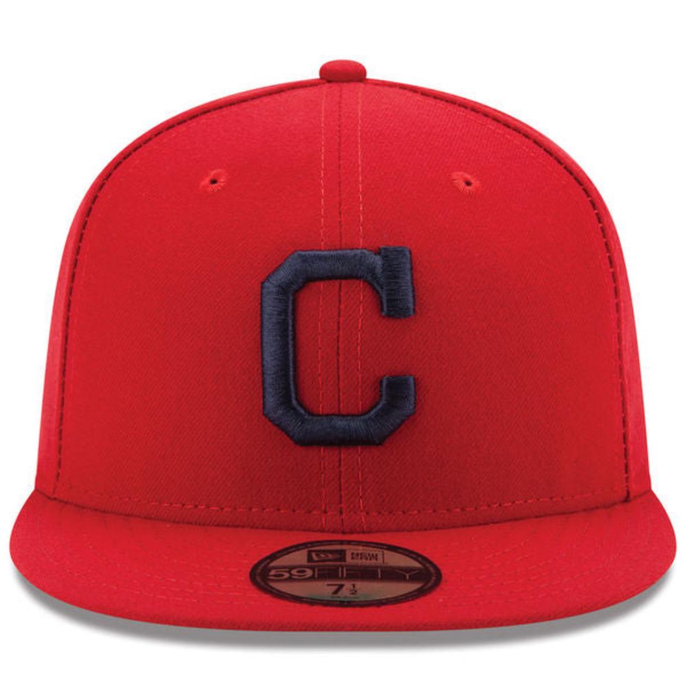 New Era Cleveland Indians Authentic Collection 59fifty Fitted
