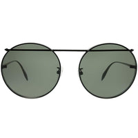 Alexander Mcqueen AM0137SA Sunglasses , Black-Black-Grey