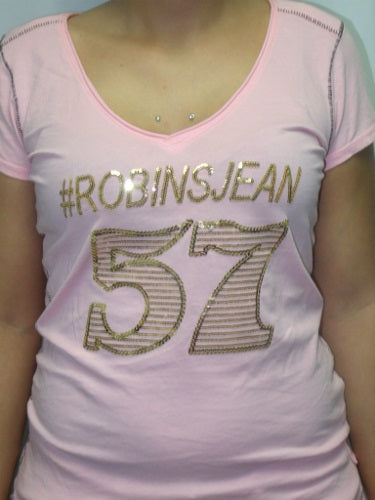 Women's 57 Gold Sequins Tee