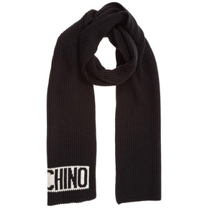 Moschino Wool Scarf Black