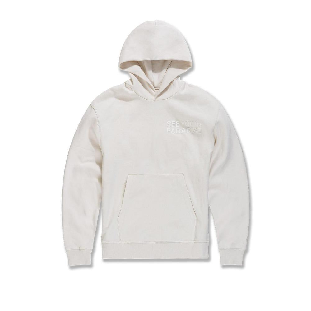 Men's Paradise Tonal Pullover Hoodie, Bone