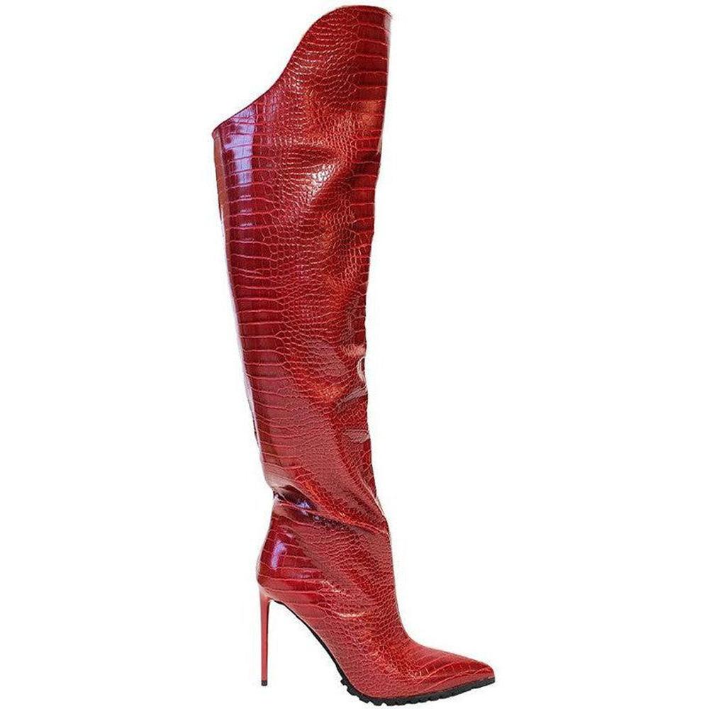 Dokki Knee High Croc Bootie