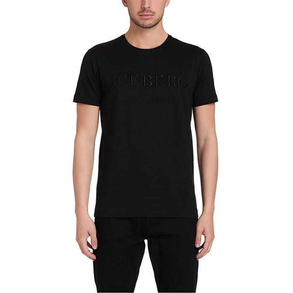 Tシャツ・カットソー ICE B ICEBERG Men T Shirts F014 63279000 Black Tシャツ・カットソー ICE B ICEBERG Men T Shirts F014 63279000