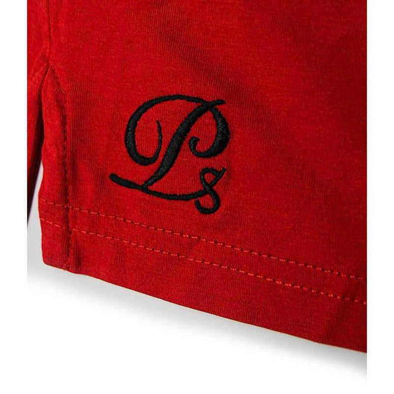 PS Script Polo Shirt , Red/Black