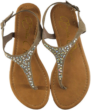 Women's BELLA MARIE Suede Sandals
