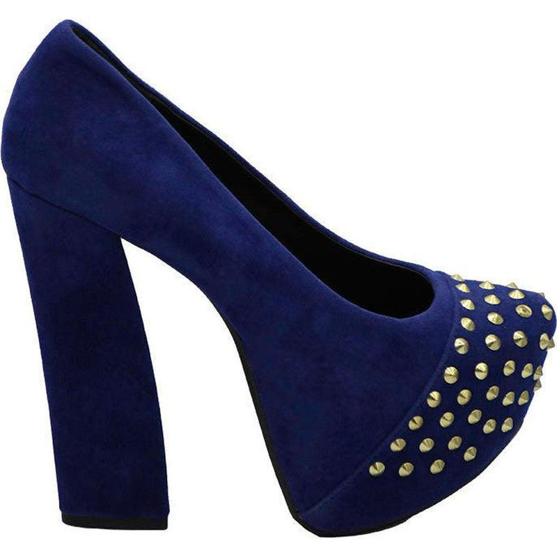 Women's PLATFORM PUMPS WITH STUDS