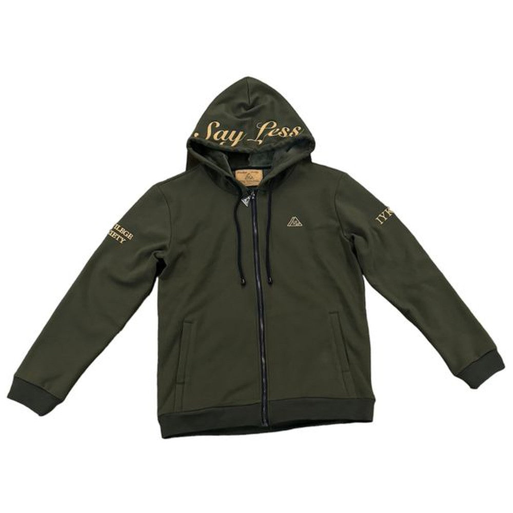 PS Fleece Zip Up Hoodie, Olive