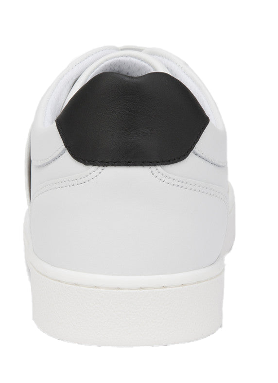 Men's Calfskin Slip On Sneaker With Logo