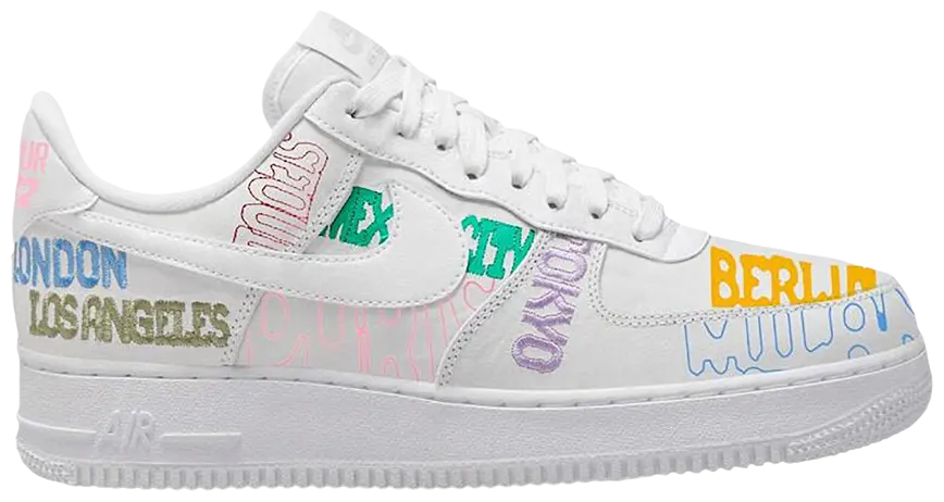 Nike Air Force 1 Low 'World Tour - White'