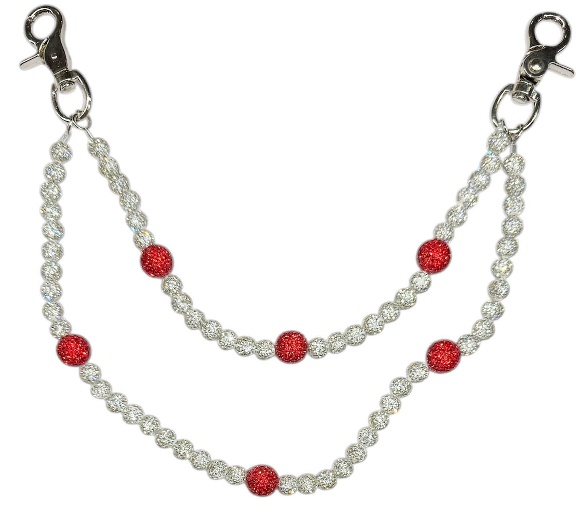 Double Shamballa Jean Chain