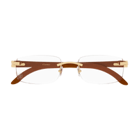 Cartier C Décor Wood CT0052O Eyewear