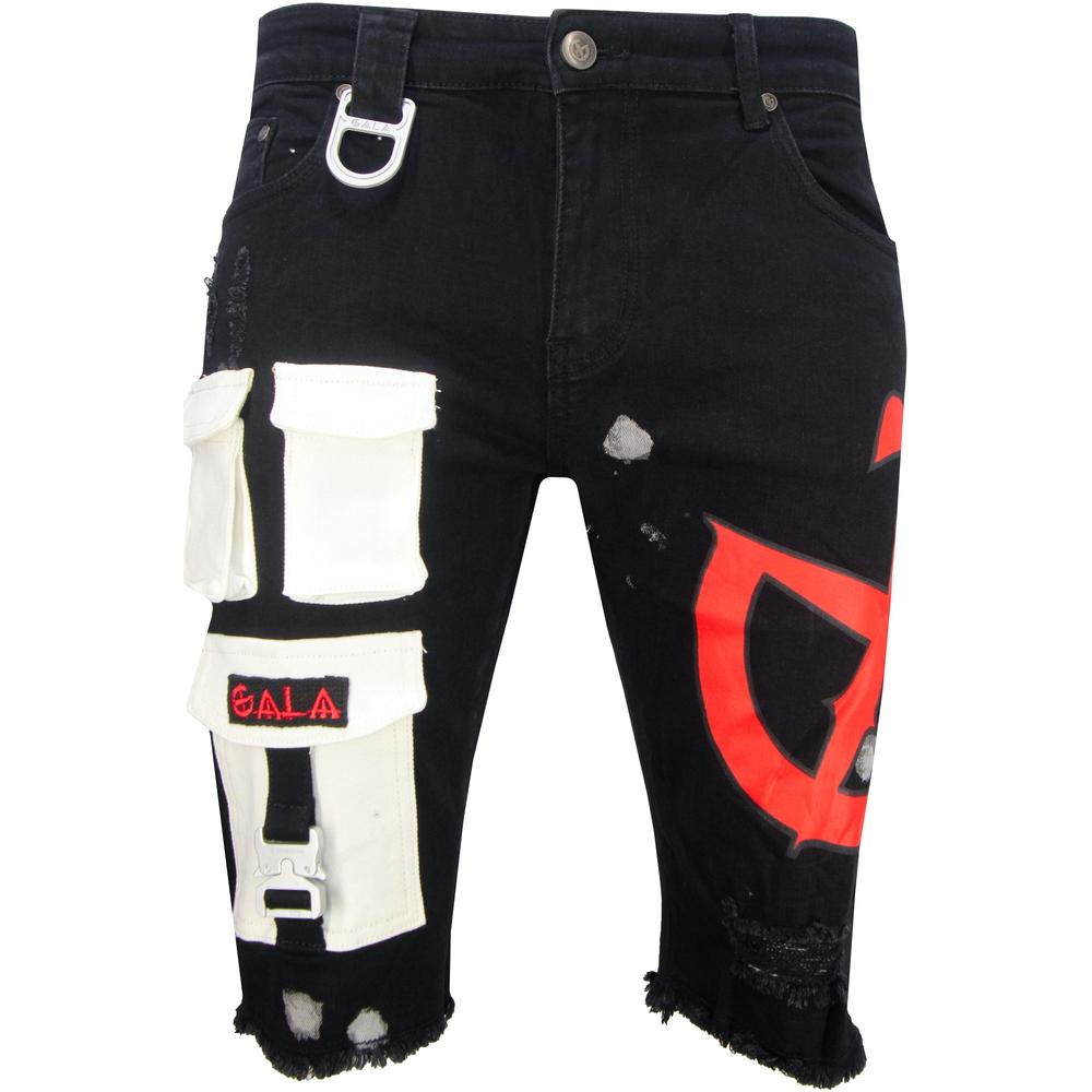 Multi-tactical front pocketing
Metal roller coaster pocket enclosure
Jump screen printed logo
Branded embroidery patches
Shorts length will sit on/below the knee
True to size
SKU: G8-01