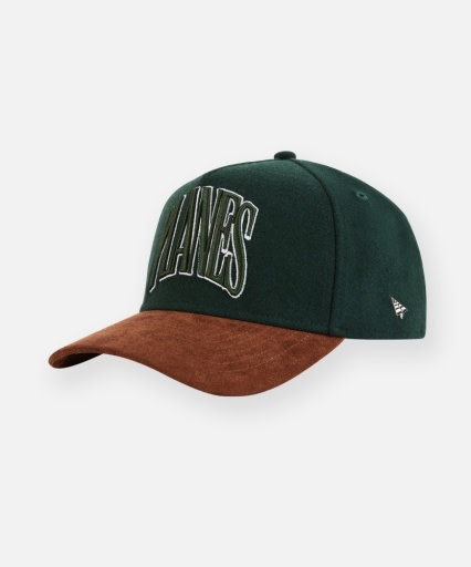PLANES SUEDE BRIM A-FRAME HAT, GREEN