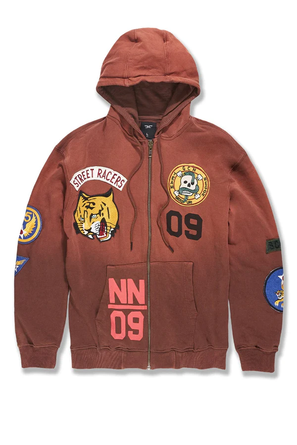 War Report Zip Up Hoodie