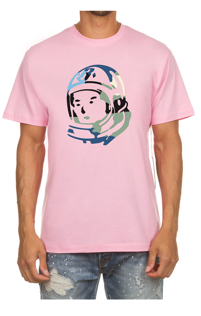 Men's BB Helmet Split SS Tee, Candy Pink