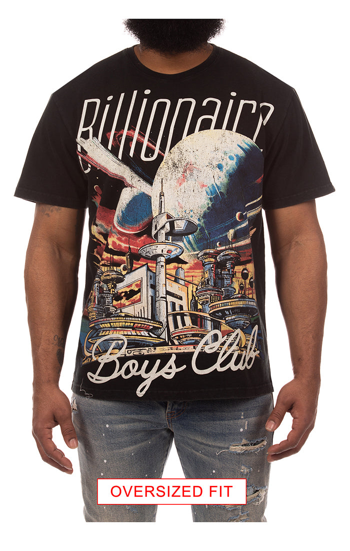 Men's BB SkyCity SS Knit (oversized), Black