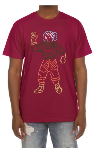 bb astro ss tee, whisper white
