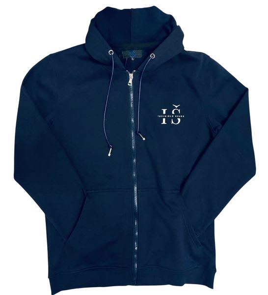 Men's Midnight Zip Up Hoodie, Navy