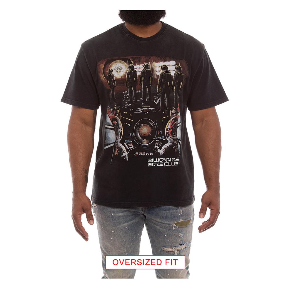 Men's BB Odyssey SS Knit (Oversized Fit), Black