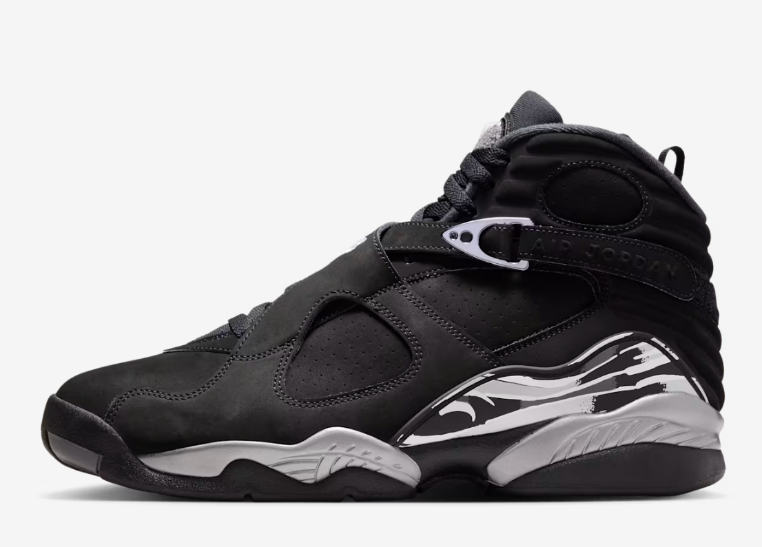 Air Jordan 8 Retro "Black Chrome"