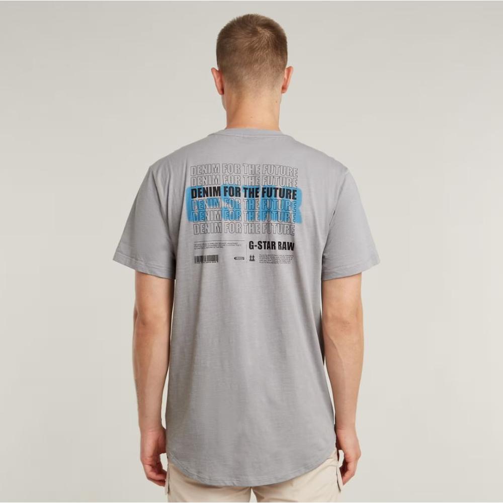 Men's Lash Back Graphic T-Shirt , Gray