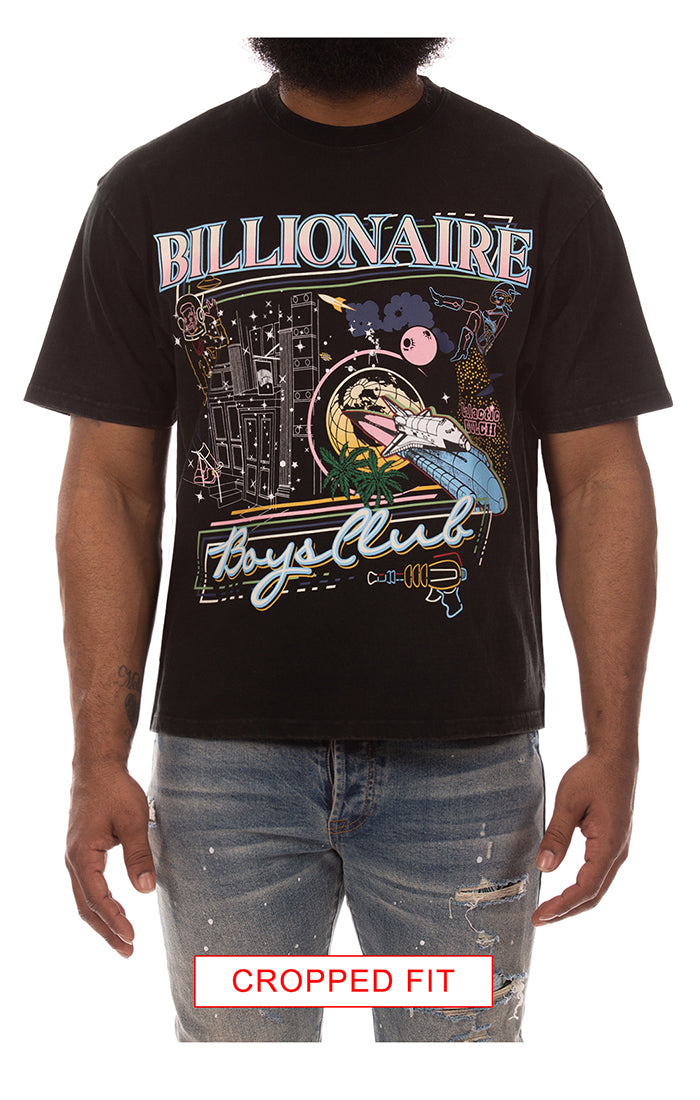 Men's BB To The Moon SS Knit (cropped fit), Black